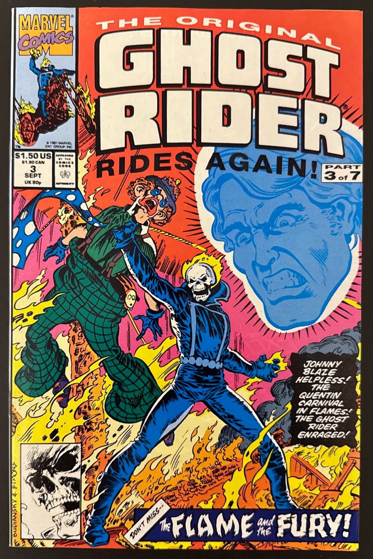 The Original Ghost Rider Rides Again Vol. 1 #3 (1991)