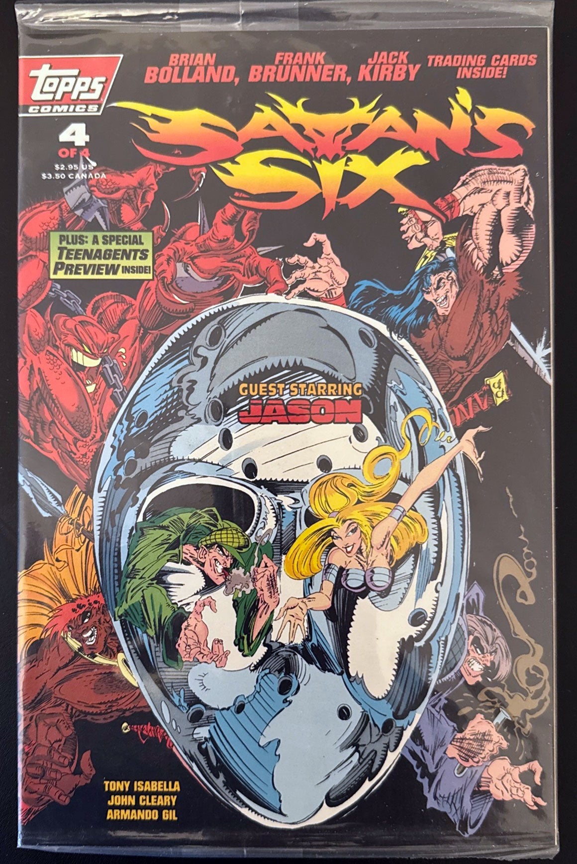 Satan's Six Vol. 1 #4 (1993) - 1st appearance of Jason Voorhees