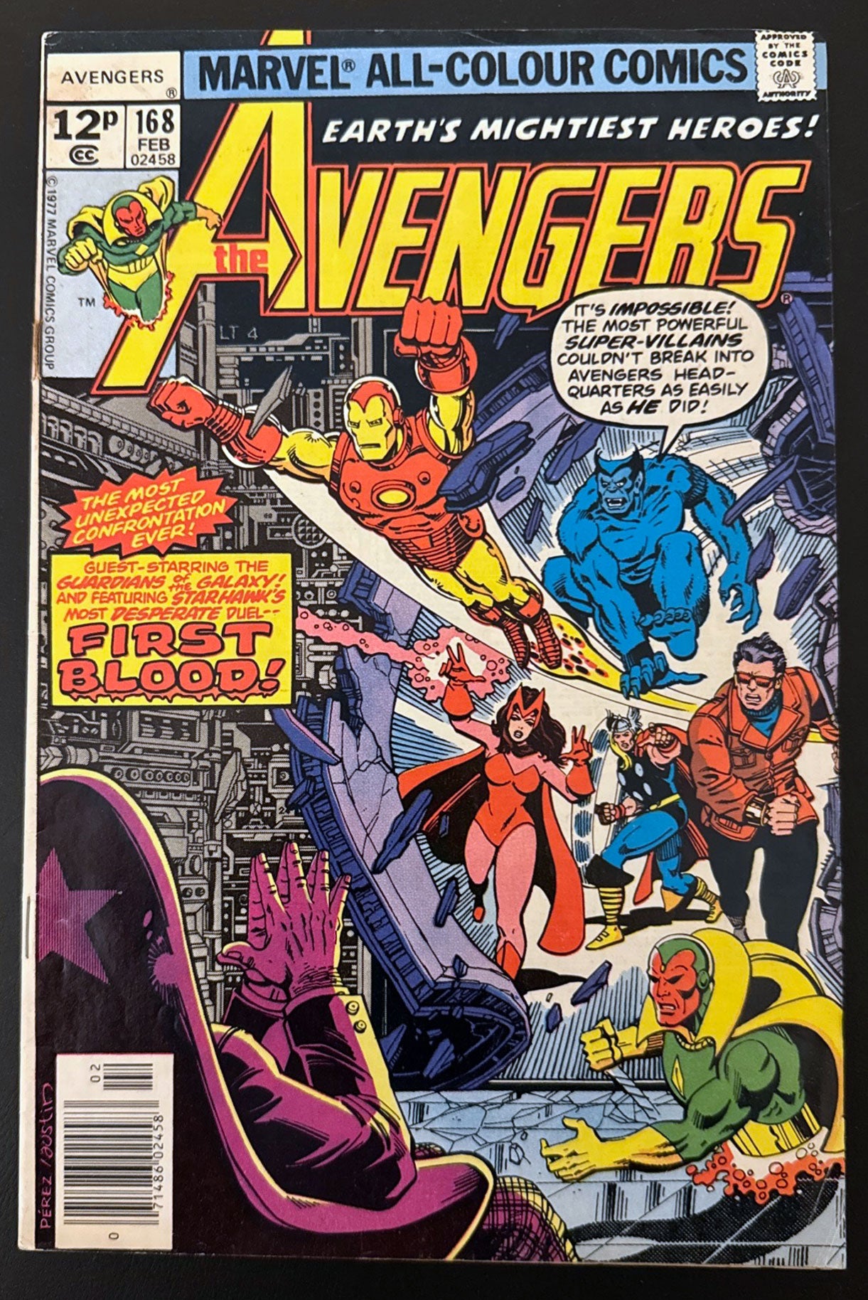 Avengers Vol. 1 #168 (1978)
