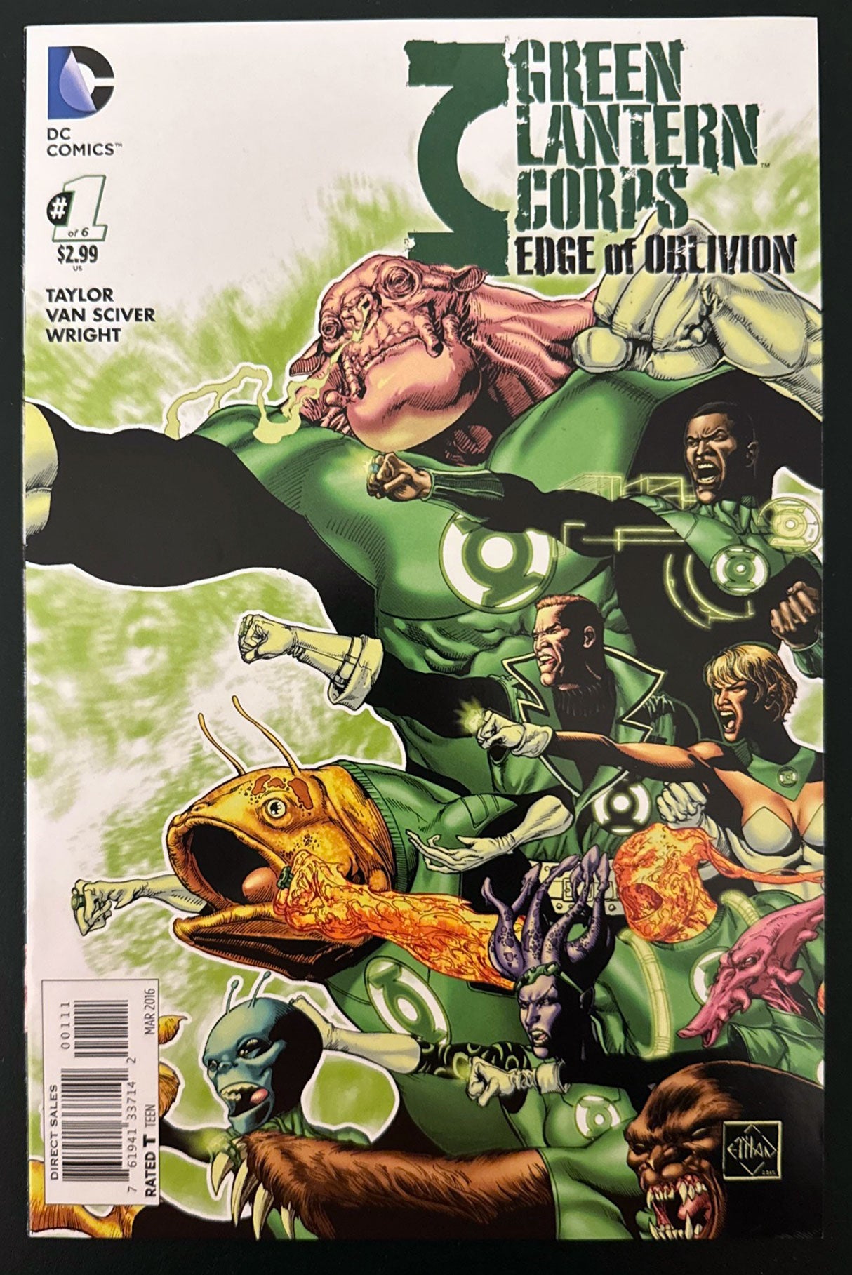 Green Lantern Corps: Edge of Oblivion Vol. 1 #1 (2016)