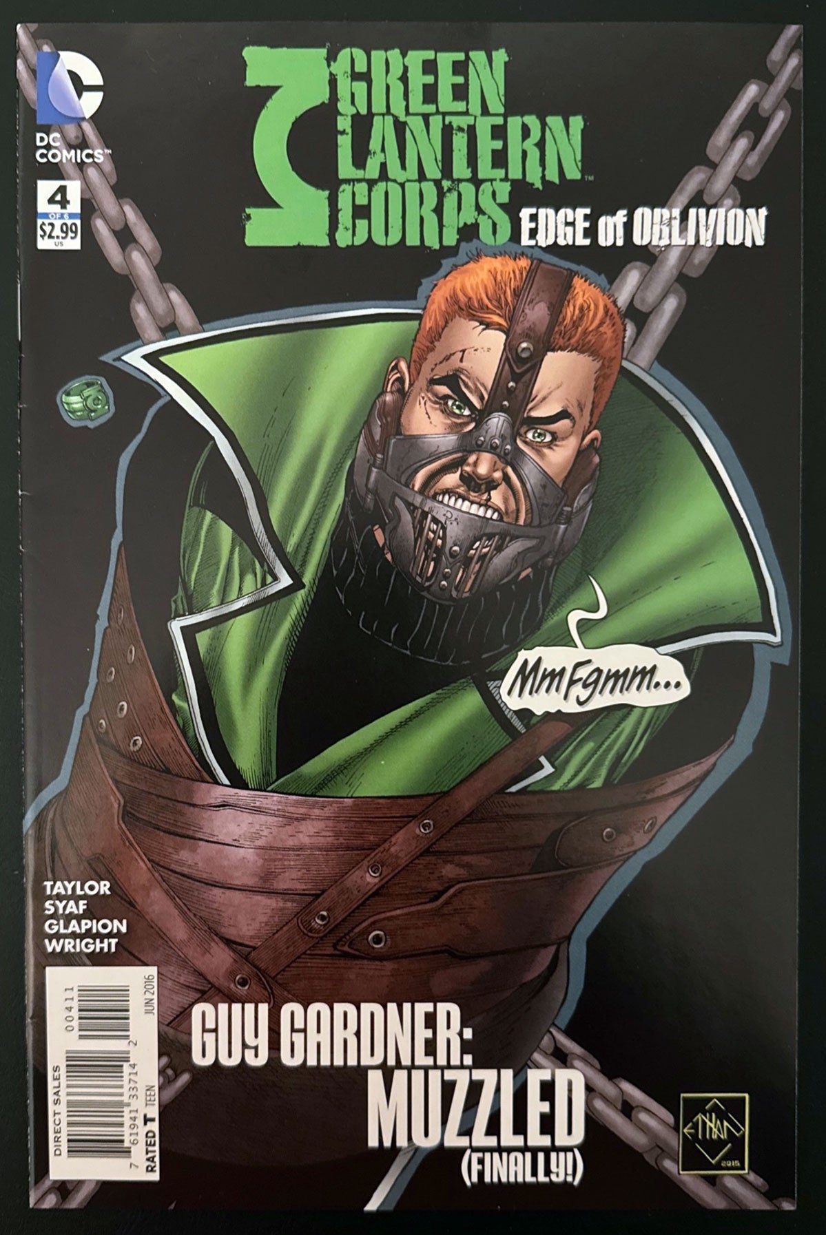Green Lantern Corps: Edge of Oblivion Vol. 1 #4 (2016)