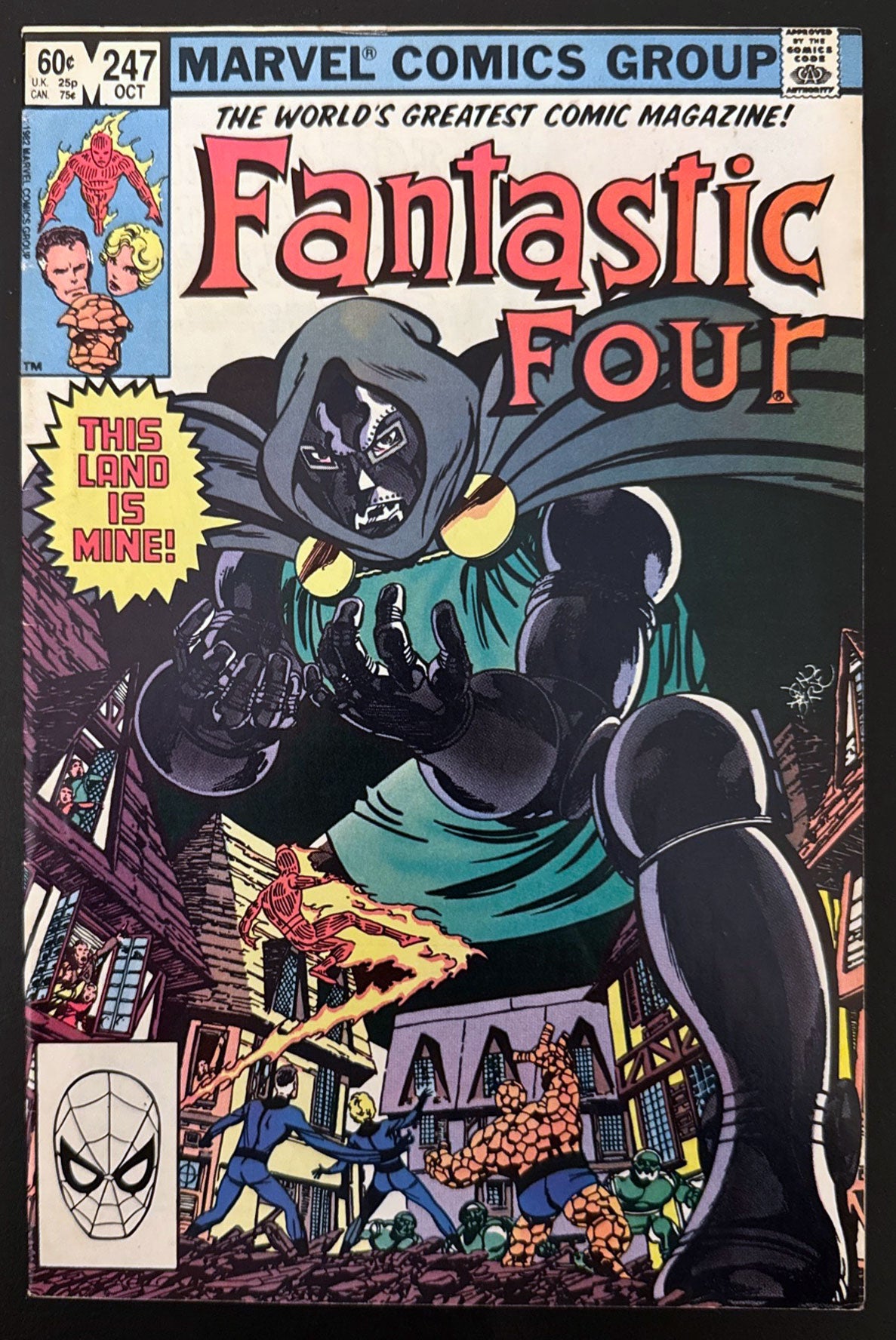 Fantastic Four Vol. 1 #247 (1982) - 1st appearance of Kristoff Vernard (son of Doom)