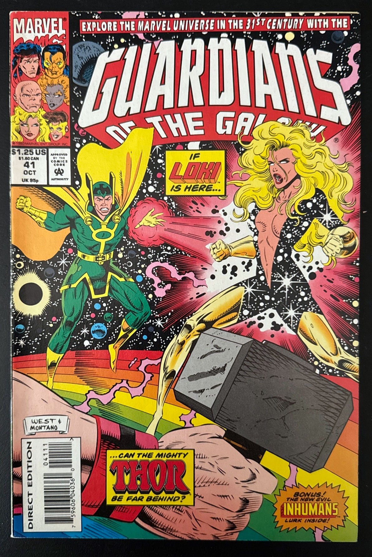 Guardians of the Galaxy Vol. 1 #41 (1993) - 1st appearance of Fat Thor