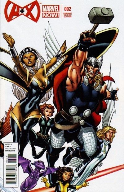 A+X (2012-2014) #2 (1:25 Ed McGuinness Variant)