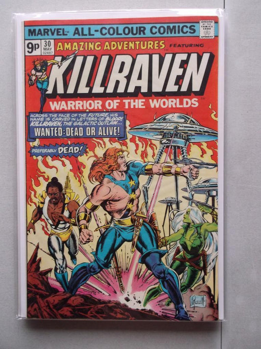 Amazing Adventures Vol. 1 (1970-1976) #30 VF UK Price Variant