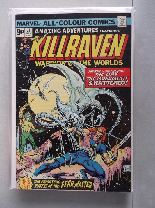 Amazing Adventures Vol. 1 (1970-1976) #31 FN/VF UK Price Variant