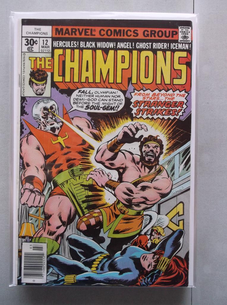Champions (1975-1978) #12 VF – monkeyrocks comics