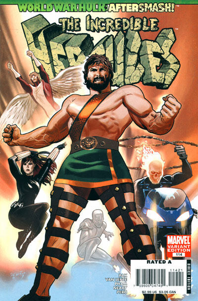 Incredible Hercules (2008-2010) #114 (1:20 Daniel Acuna Variant)