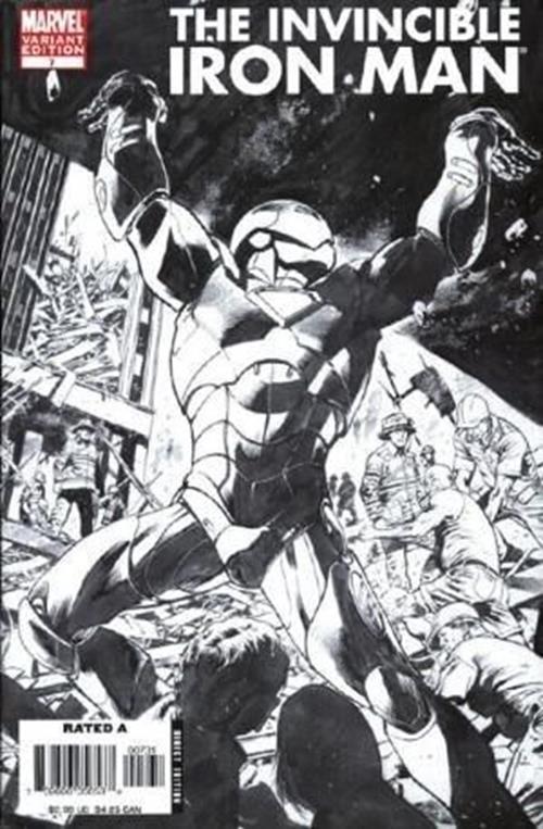 Iron Man Vol. 4 (2005-2009) #7 (Hitch Sketch Variant)