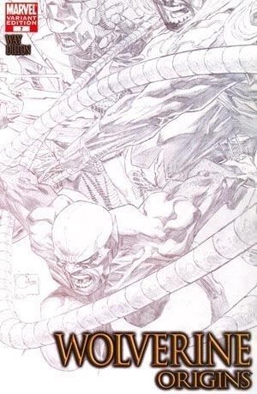 Wolverine Origins (2006-2010) #7 (Joe Quesada Incentive Sketch Variant)