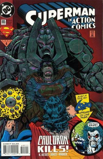 Action Comics Vol. 1 (1938-2011) #695 (Embossed Variant)