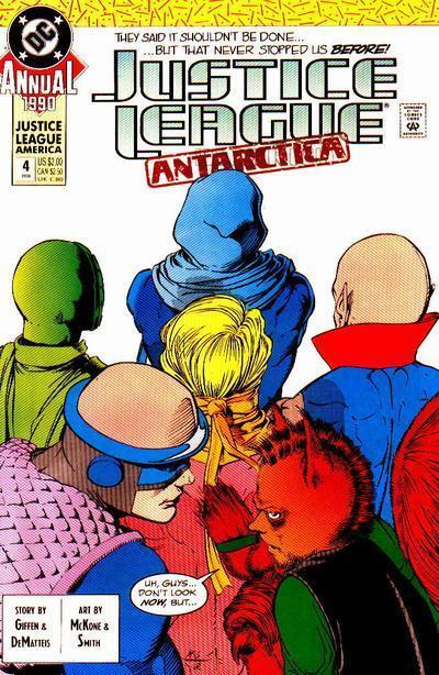 Justice League America (1987-1996) Ann. #4