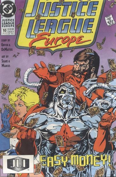 Justice League Europe/International (1989-1994) #10