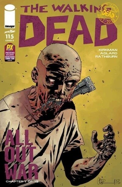 Walking Dead (2003-Present) #115 (NYCC 2013 Previews Exclusive Variant)