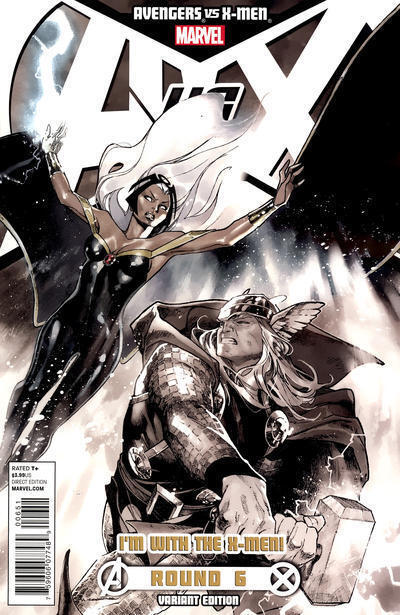 Avengers Vs. X-Men (2012) #6 (X-Men Team Incentive Variant)