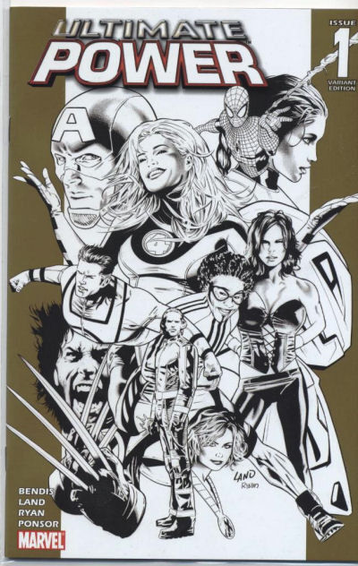 Ultimate Power (2006-2008) #1 of 9 (Retailer Incentive Sketch Variant)