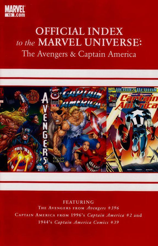 Official Index of the Marvel Universe - Avengers, Thor.. (2010-2011) #13