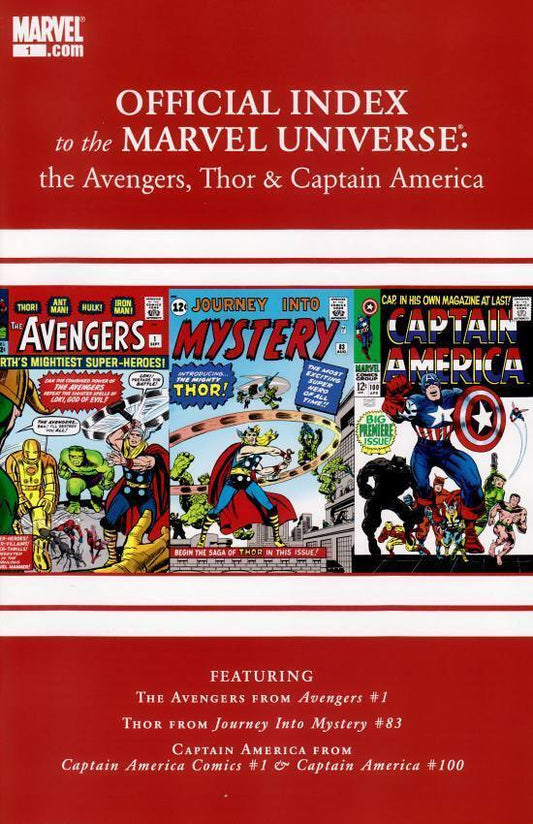 Official Index of the Marvel Universe - Avengers, Thor.. (2010-2011) #1