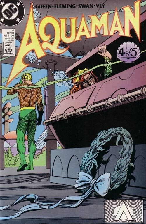 Aquaman Vol. 3 (1989) #4 of 5