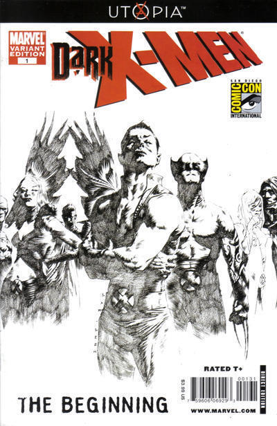 Dark X-Men - The Beginning (2009) #1 of 3 (Comic-Con Sketch Variant) of 3