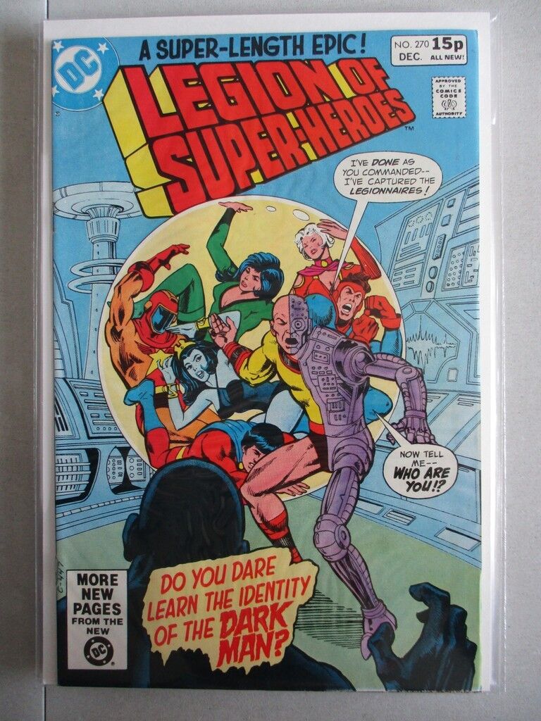 Legion of Super-Heroes Vol. 1 (1980-1984) #270 NM UK Price Variant