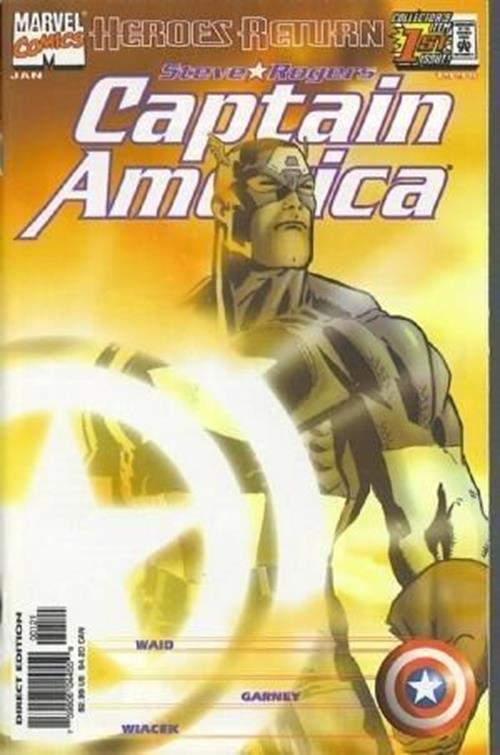 Captain America Vol. 3 (1998-2002) #1 (Sunburst Variant)