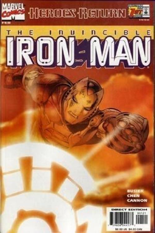 Iron Man Vol. 3 (1998-2004) #1 (Sunburst Variant)