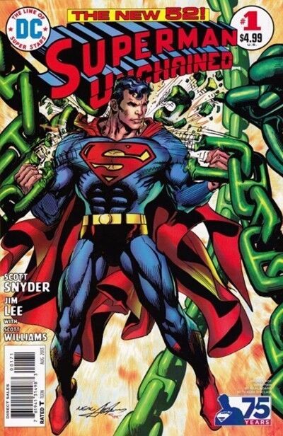 Superman Unchained (2013-2015) #1 (1:50 Neal Adams Variant)