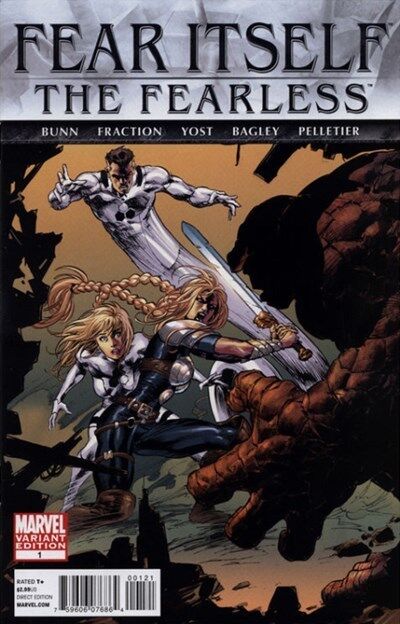 Fear Itself - The Fearless (2011-2012) #1 of 12 (Mike Deodata Jr. Variant)