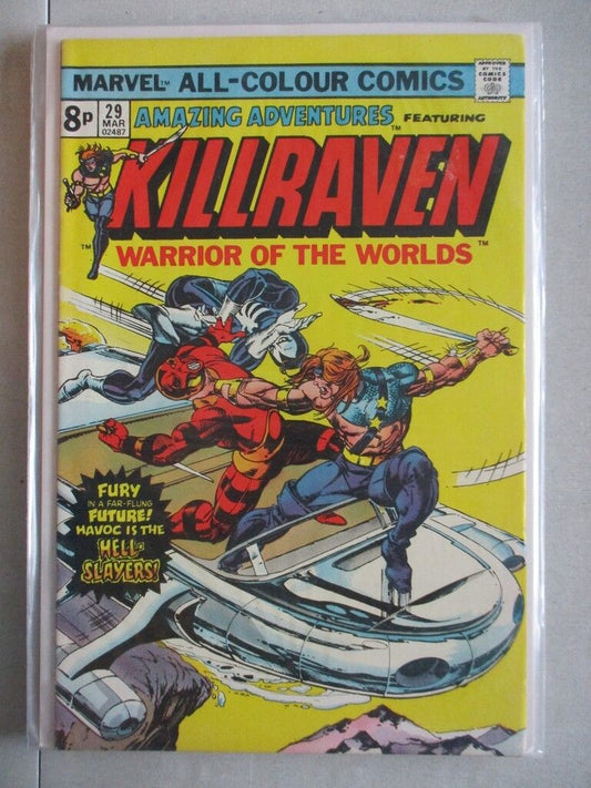 Amazing Adventures Vol. 1 (1970-1976) #29 VF+ UK Price Variant