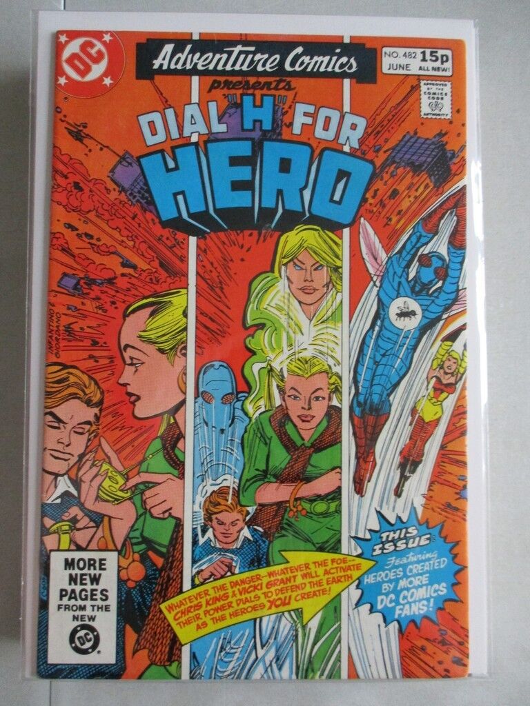 Adventure Comics (1938-2011) #482 VF+ UK Price Variant