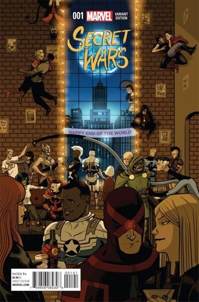 Secret Wars (2015-2016) #1 of 9 (Chip Zdarsky Party Variant)
