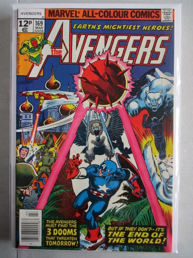 Avengers Vol. 1 (1963-2004) #169 NM UK Price Variant