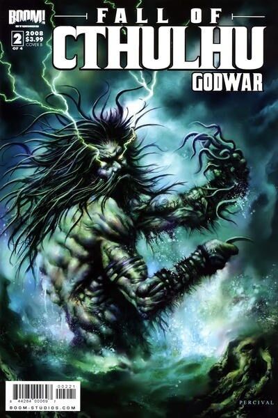 Fall of Cthulhu - Godwar (2008) #2 of 4 (Cover B Variant)