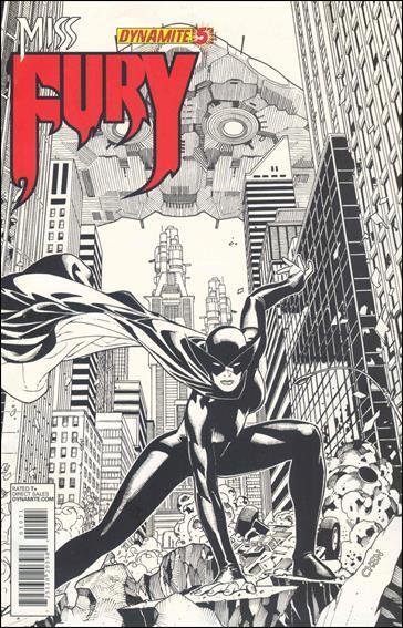 Miss Fury (2013-2014) #5 (1:50 Sean Chen B&W Variant)