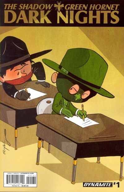 Shadow/Green Hornet - Dark Nights (2013) #1 of 5 (Chris Eliopoulos Variant)