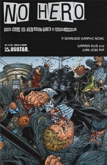 No Hero (2008-2009) #0 of 7 (Wraparound Variant)