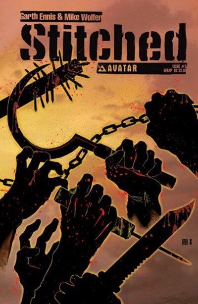 Stitched (2011-2014) #5 (Wraparound Variant)