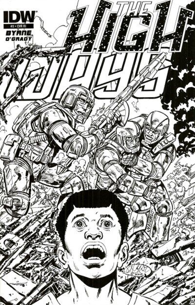 High Ways (2012-2013) #3 of 4 (1:10 John Byrne Variant)