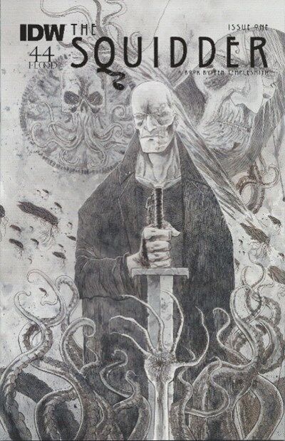 Squidder (2014) #1 of 4 (1:10 Greyscale Variant)