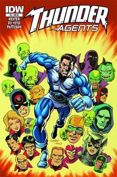 T.H.U.N.D.E.R. Agents (2013-2014) #3 of 8 (Loston Wallace Variant)