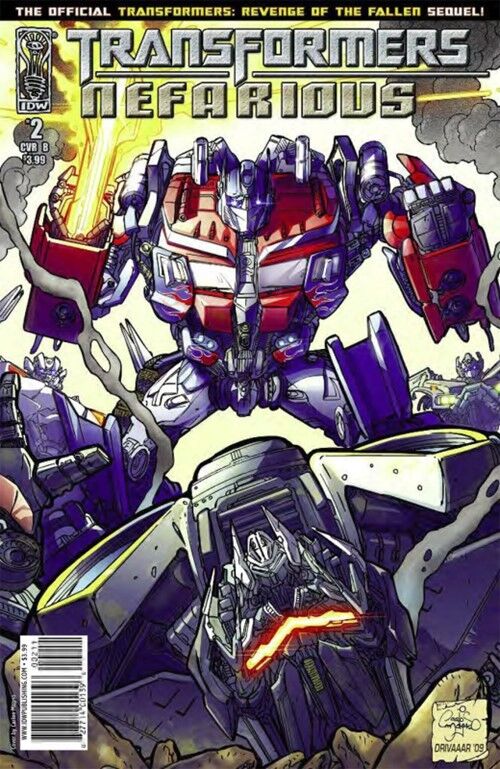 Transformers - Nefarious (2010) #2 of 6 (Carlos Magno Variant)