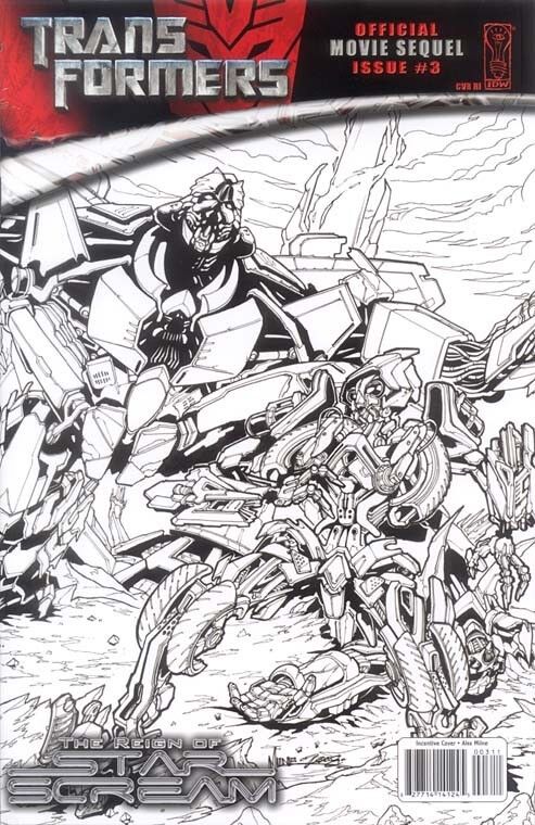 Transformers - Official Movie Sequel (2008) #3 of 5 (Milne Incentive Variant)