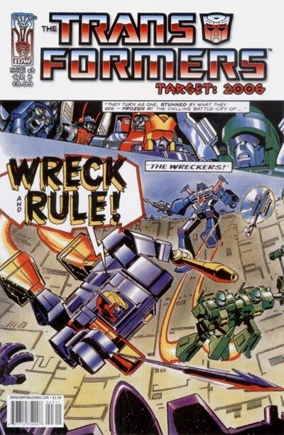 Transformers - Target: 2006 (2007) #3 of 5 (Retro-Art Variant)