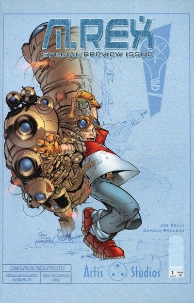 M.Rex (1999) Preview (Wraparound Variant)