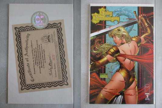 Lady Pendragon #2 DF Exclusive Gold Foil Cover Ltd. to 2000 With COA