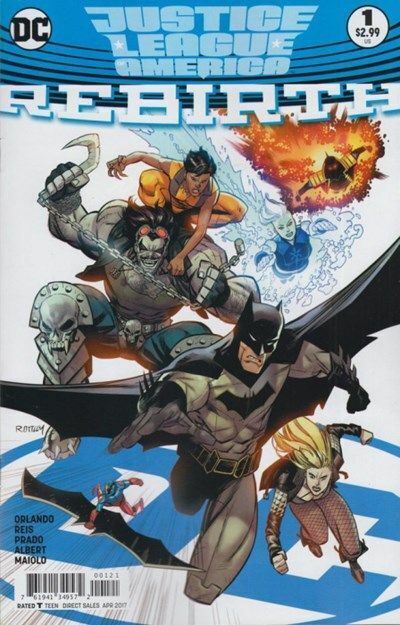 Justice League of America - Rebirth (2017) One-Shot (Ryan Ottley Variant)