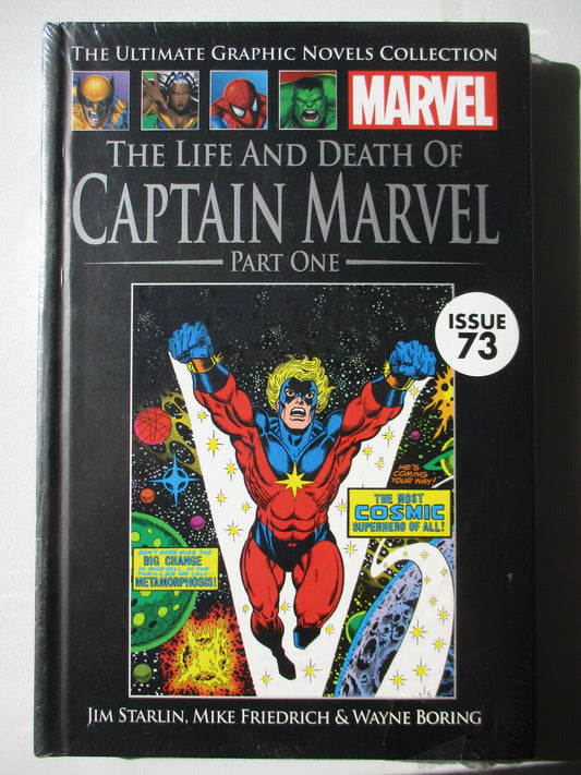 Marvel GN Collection #73 Life & Death of Captain Marvel Pt 1 - Hardback