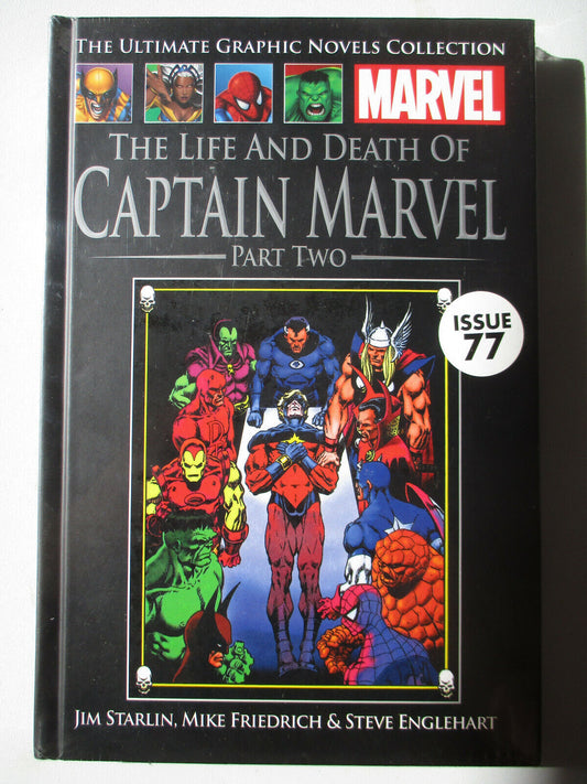 Marvel GN Collection #77 Life & Death of Captain Marvel Pt 2 - Hardback