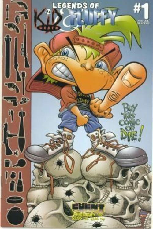 Legends of Kid Death & Fluffy (1997) One-Shot (Parker Variant)